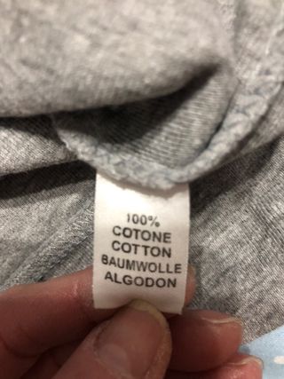 Maglia grigia con ape e scritta