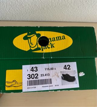 Zapatos de hombre de piel talla 42 de Panama Jack