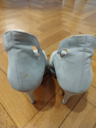 Scarpe tacco alto Cafè Coast numero 37 beige