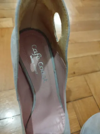 Scarpe tacco alto Cafè Coast numero 37 beige