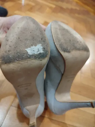 Scarpe tacco alto Cafè Coast numero 37 beige