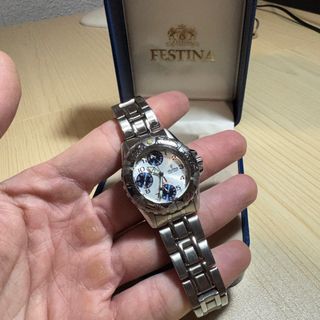 Reloj Festina Multifunción Niño Plata/Blanco