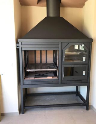 Barbacoa Horno Metálica