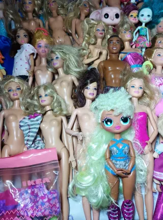 Lotto Bambole e Accessori