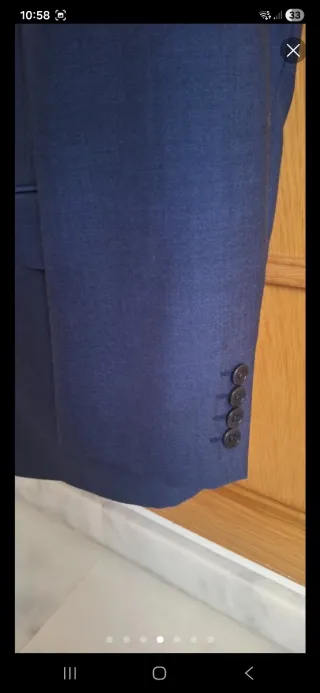 Traje completo de hombre de sastrería