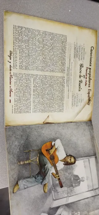 Vinilo Paco de Lucía - Manuel de Falla