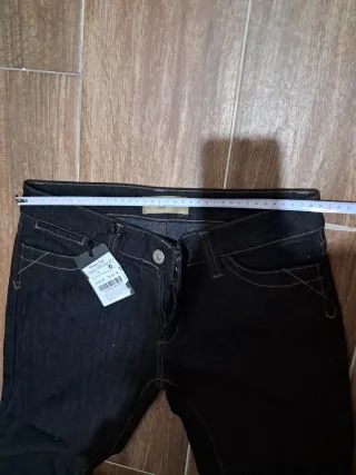 Pantalones vaqueros negros NUEVOS Massimo Dutti