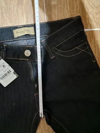 Pantalones vaqueros negros NUEVOS Massimo Dutti