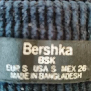 Peto Bershka  Talla S/M