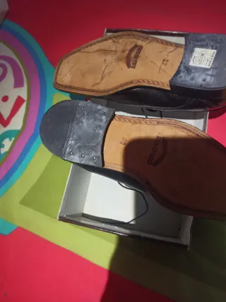 Zapatos de vestir negros para hombre