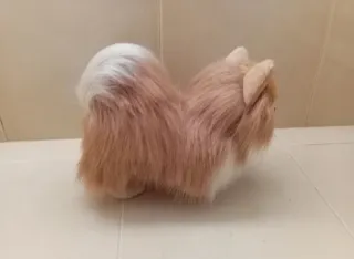 Peluche perro Pomerania muy realista! (NUEVO)