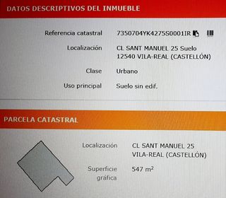 Terreno en venta en Avda. Alemania - Italia en Villarreal