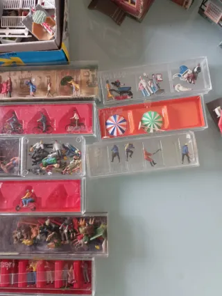 Lote Figuras Preiser Faller H0 Maquetas