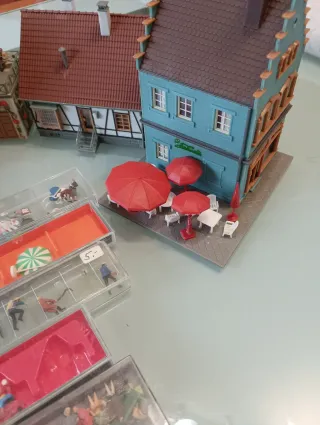 Lote Figuras Preiser Faller H0 Maquetas