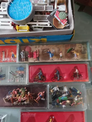 Lote Figuras Preiser Faller H0 Maquetas