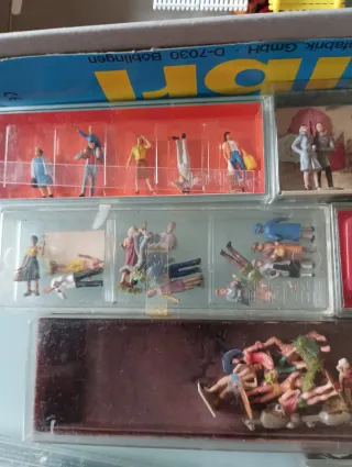 Lote Figuras Preiser Faller H0 Maquetas