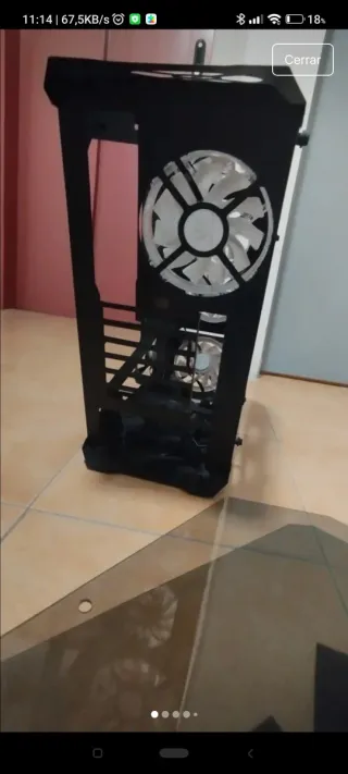 Torre PC mars gaming mc51 cristal templado