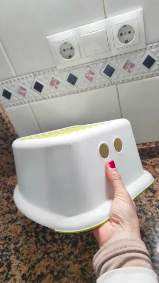 Taburete banco escalera peldaño Ikea