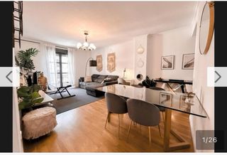 Mesa de oficina cristal/ dos archivadores