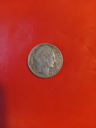 Moneda 10 Francos 1929 Plata