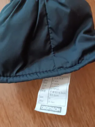 Guantes Manoplas nieve T8  Nuevas