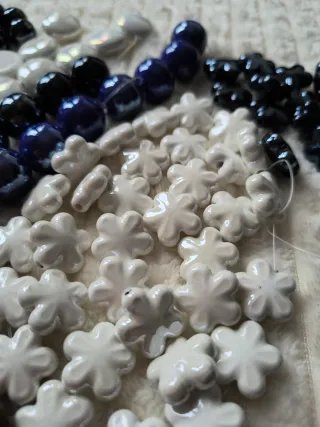 Lotto perline ceramica