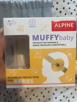 Cascos protectores auditivos para bebé Alpine