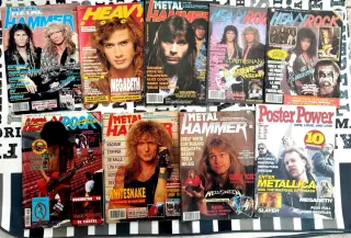9 Revistas Metal Hammer y Heavy Rock.