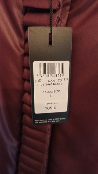 CHAQUETÓN SEÑORA T/L. MARCA ESCORPION. A ESTRENAR.