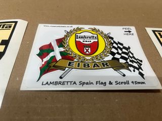 Pegatinas Lambretta (Set de 3)