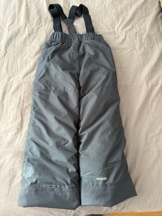 Pantalón de esquí niño negro