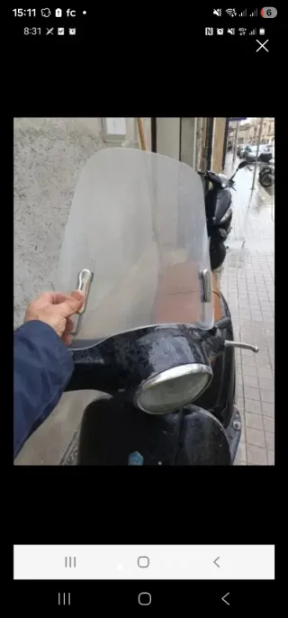 Pantalla Parabrisas Moto