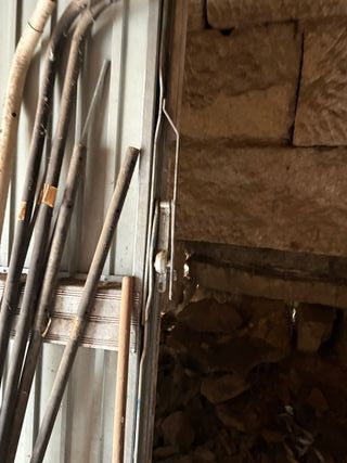 Puerta de garaje metálica