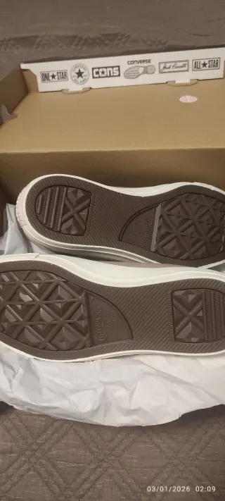 Zapatillas Converse Beige Talla 38 Originales