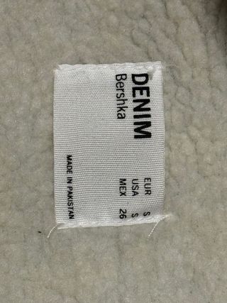 Cazadora denim con borrego