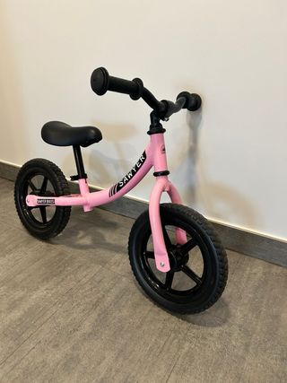 Bicicleta sin pedales rosa Sawyer