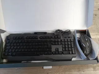 Mars Gaming MCP118 Combo Teclado y Ratón RGB