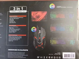 Mars Gaming MCP118 Combo Teclado y Ratón RGB