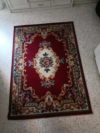 Alfombra estilo clásico floral