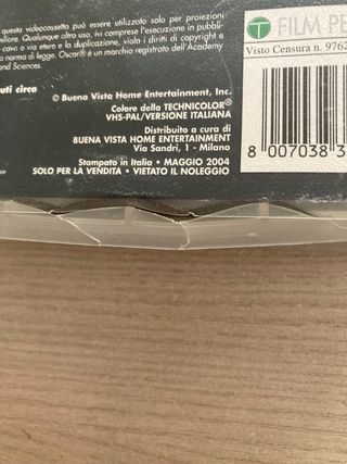 Master and Commander VHS Russell Crowe