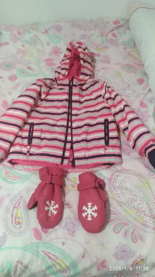Conjunto Nieve Niña Talla 6