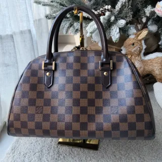 Bolso Louis Vuitton Ribera MM Marrón/Dorado