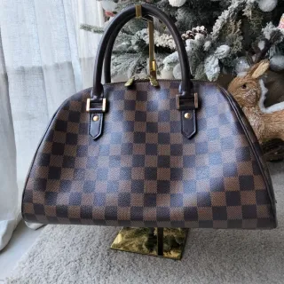 Bolso Louis Vuitton Ribera MM Marrón/Dorado