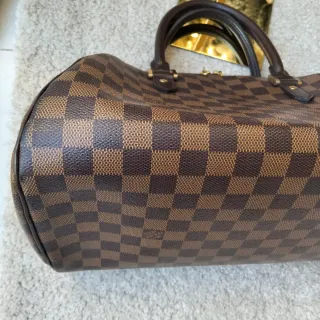 Bolso Louis Vuitton Ribera MM Marrón/Dorado