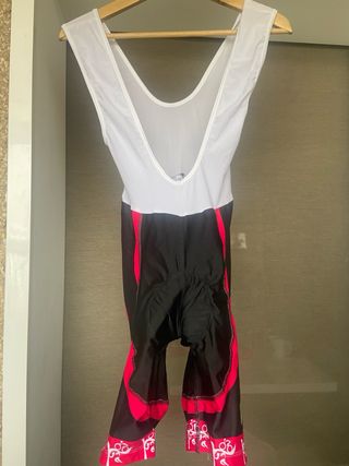 Chaqueta y culote ciclismo mujer