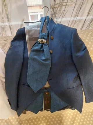Traje de Novio Enzo Romano Azul Marino