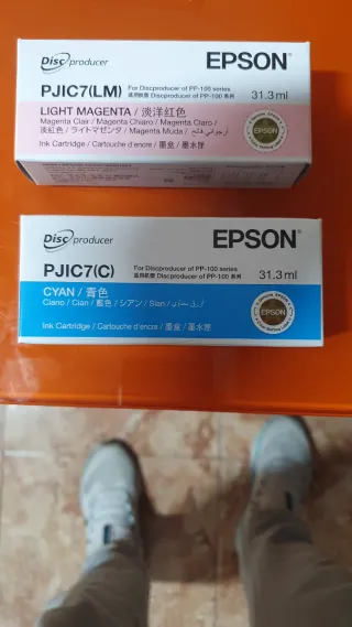 Cartuchos Epson Discproducer PJIC7(M) Magenta