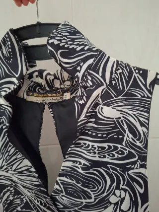 Vestido midi fiesta estampado