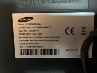 Televisor Samsung 14 con mando