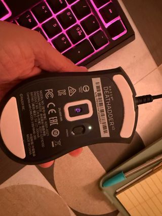 Razer Teclado mec. Ornata y DeathAdder V2 Ratón